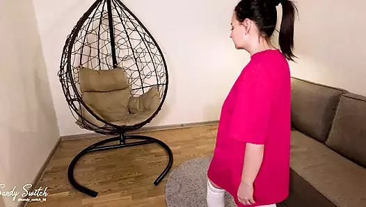 Hot evening with step sister: fuck all holes