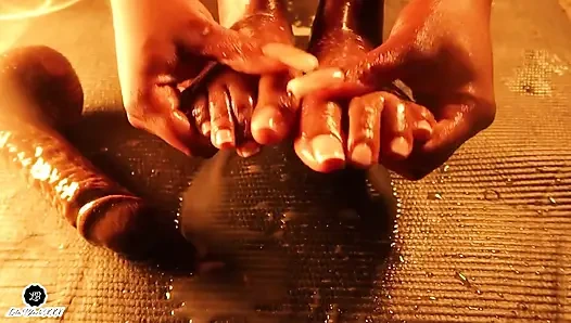 Lola Black XXX Ebony Toes and Soles