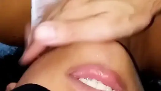 Stepfather Teaching Stepdaughter How to Make Deepthroat and Piss for the First Time