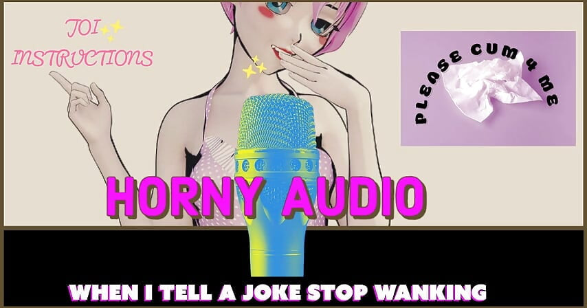 Fresh teen JOI when I tell a joke you stop wanking