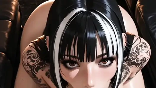 Hentai anime - My friend sees me in bed and starts to me very tasty