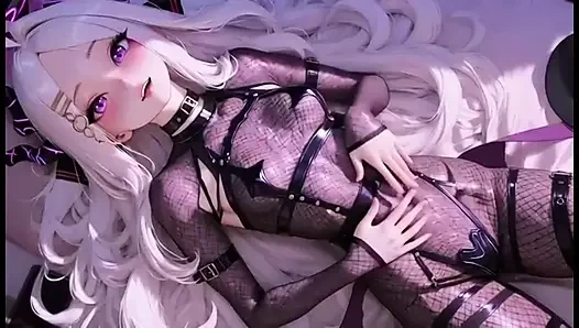 Seductive Anime Girls Tease in Provocative Outfits SFW SET 9