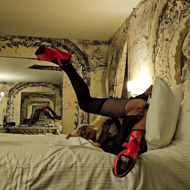 Sissy crossdresser husband hotel for 2 days