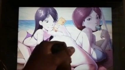 Cum tribute to Helen and Violet (request from taylor411)