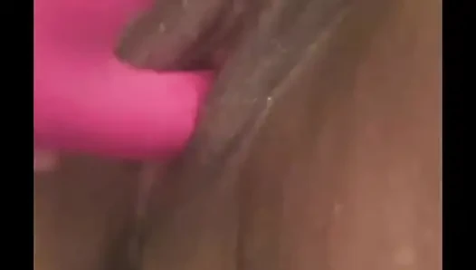Trying to Be Quiet at the Bath House, Pussy and Anal Play