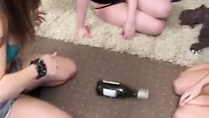 Amber, Bex & Maisie play Strip Spin-the-Bottle