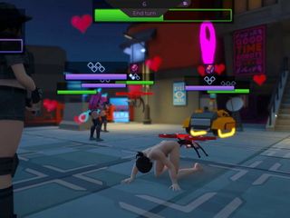 Cyberpink -tactiek - sfm hentai -spel afl. 1 vechtende seksrobots