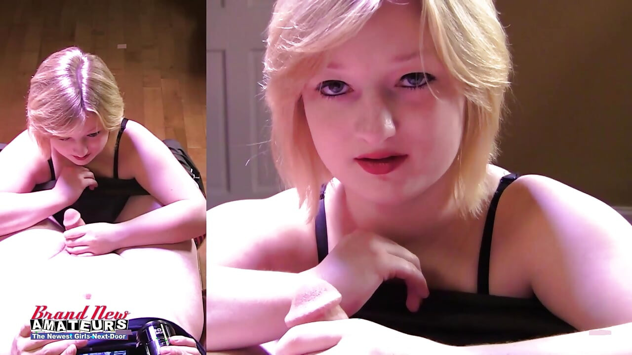 Faiths Hope Blondă țâțoasă Hottie Messy BJ Labă firmă Termina acum