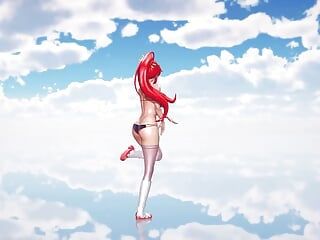 Mmd R-18 anime mädchen sexy tanzclip 144