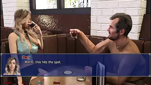 Офисная жена No20 - Незнакомец кончает на всю задницу Стейси.