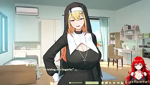 EP1 Summer Clover - pembantu rumah tangga baru ngentot memek becek saudara perempuan semoknya di dapur hari pertama!