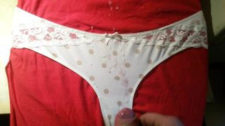 Cum on wifes panties 08
