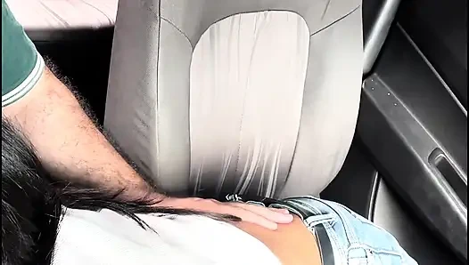 I suck the cock of the UBER driver