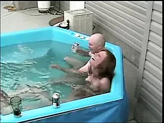 red head likes two cocks