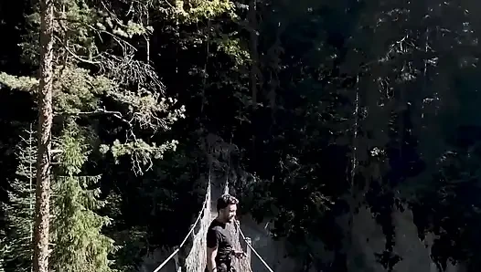 Spontaneous Mountain Quickie, Public Outdoor Couple