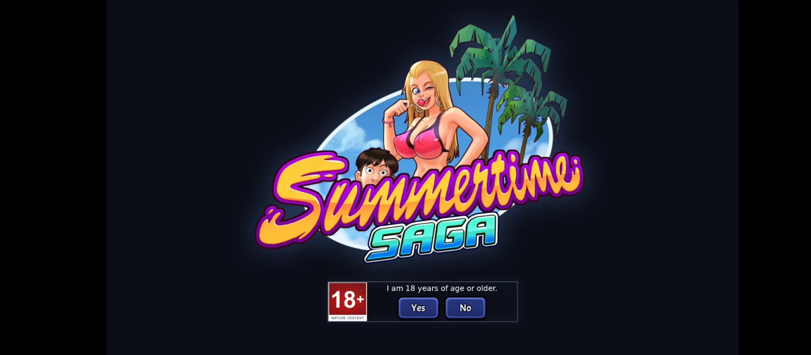 Summertime Saga - Scenes in starting: StepMom gives tight Hug with big boobs