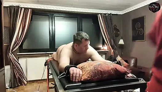 DomLady Mia - Punishment of terror for the Slave - Training: Ass Fucked by the Fucking Machine - Part 1
