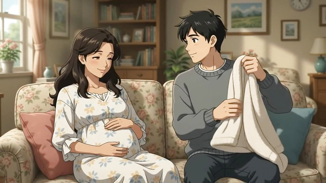 Stepson seduce her pregnent stepmom and creampie in her big ass
