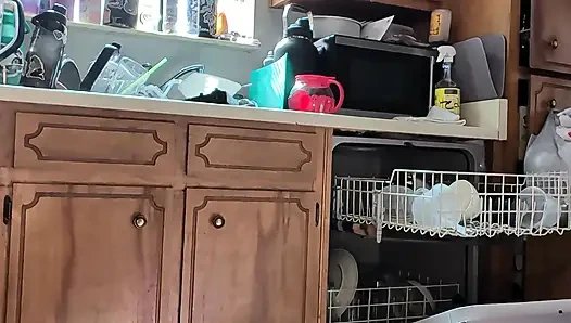 Cleaning My Kitchen