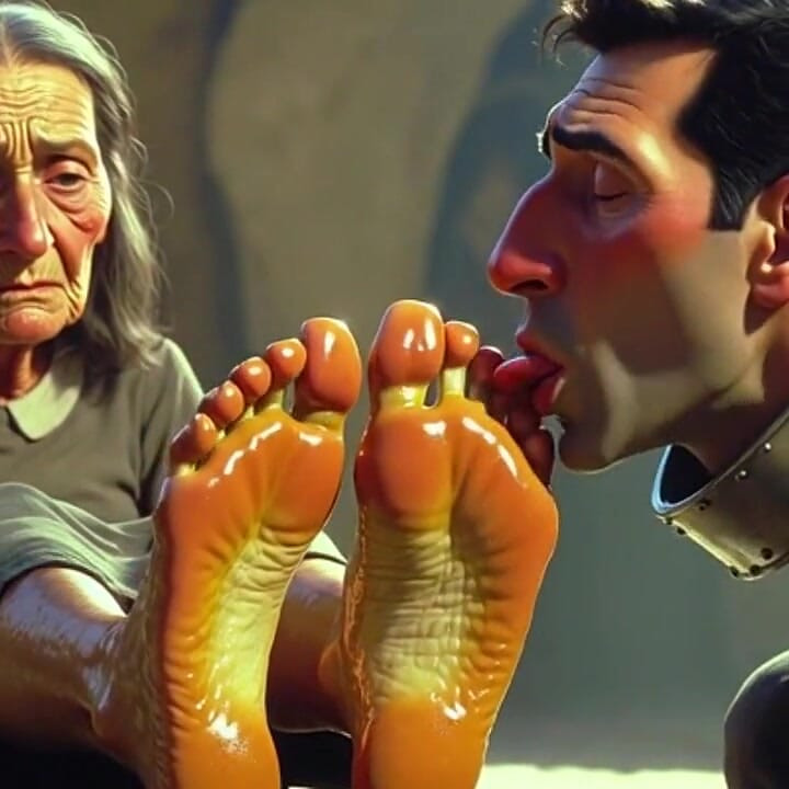 Man Devoted to Old Womens Feet in Asylum