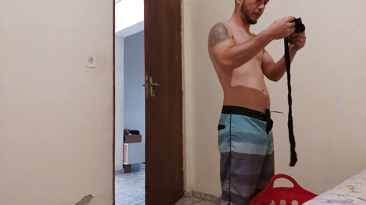 Milf Sexy Stepmom Horny After Catching Her Stepson Smelling Her Panties
