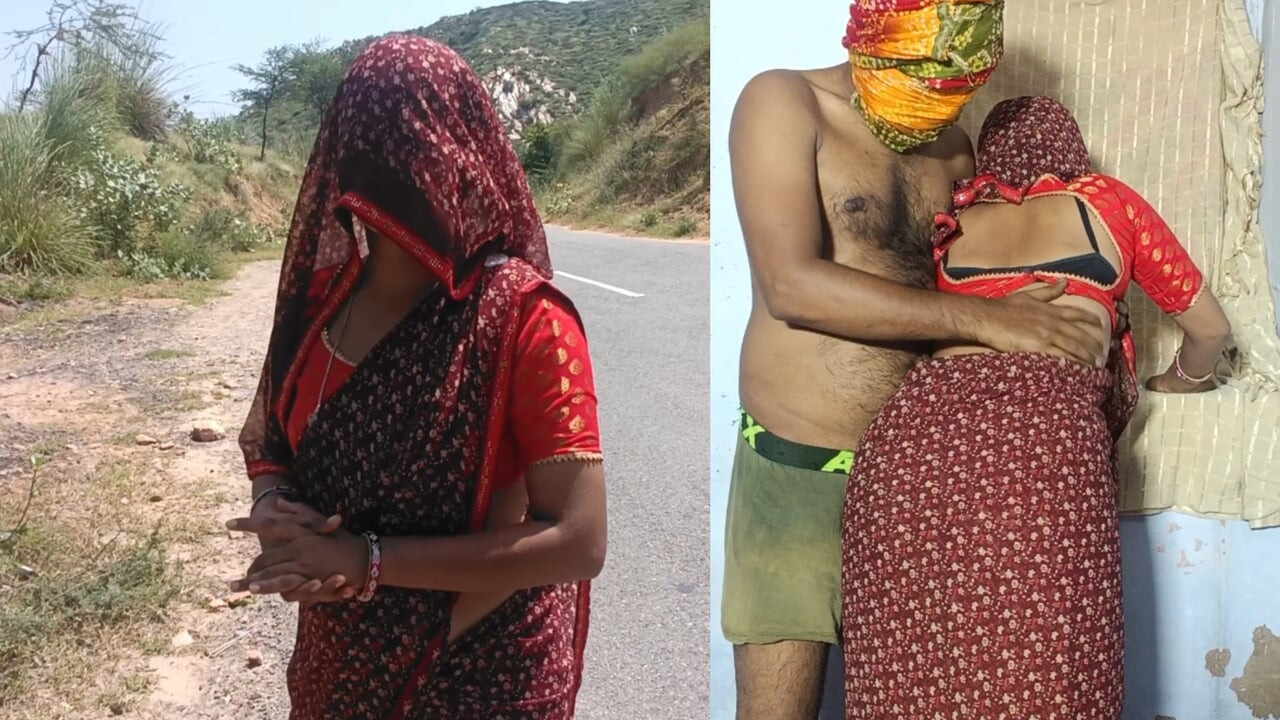 I find a hot bhabhi when am going on the way, impress her and took for my room and fuck her