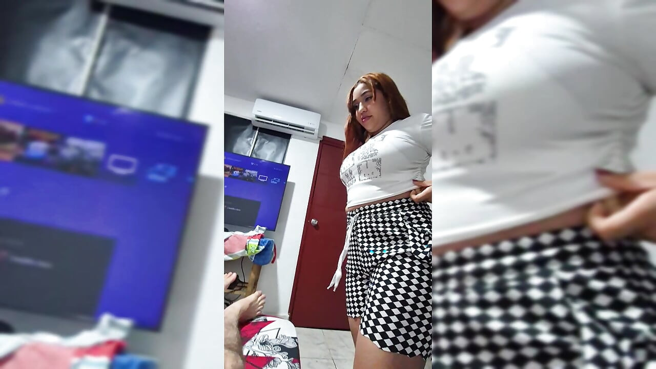 My Stepsister Showing Me the Big Tits.