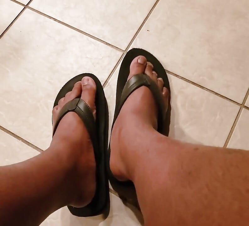 Foot Fetish with Black Bear