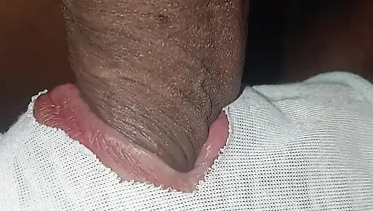 Desi Wife  ne land ko sehlate huye chusa