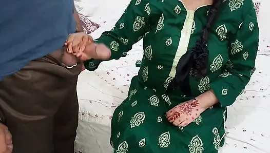indian stepmom catches stepson jerking off