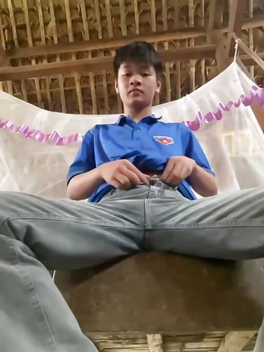 Young boy with huge dick