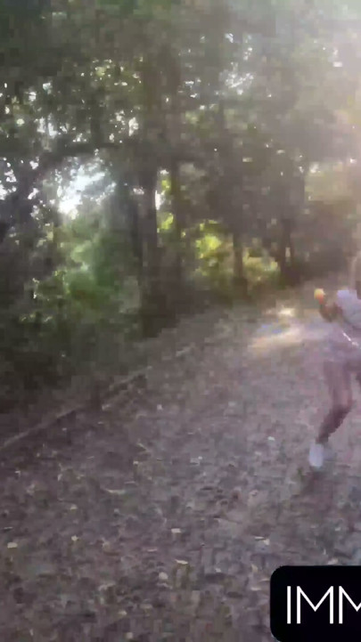 Woodland Chase, Topless Alexis Hunts Horny Pranksters! | Clip 1