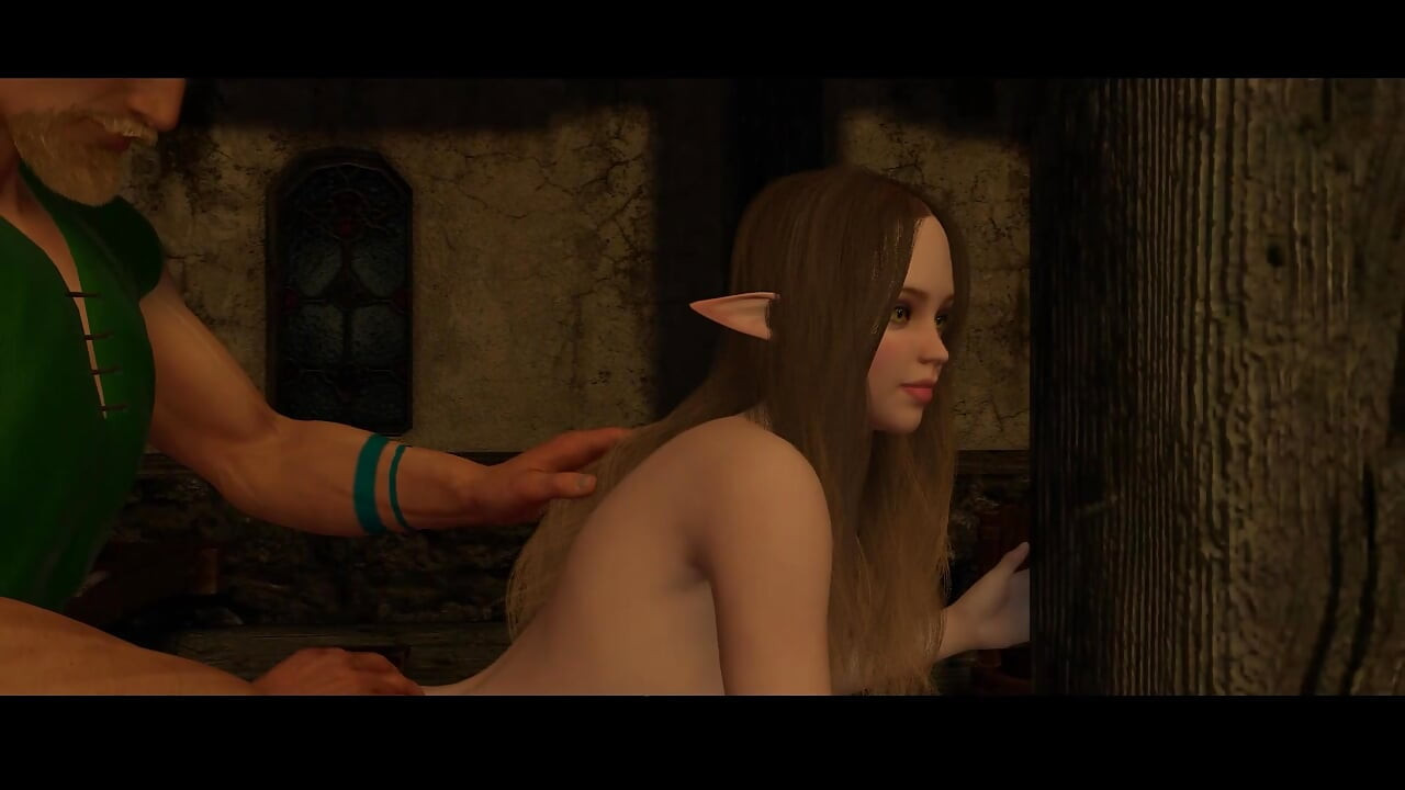 Dragonborn Pounding A Tavern Girl - Skyrim Parody