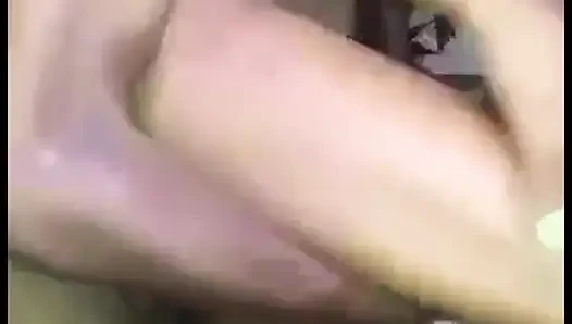 She sucks my cock well and I fuck her afterwards
