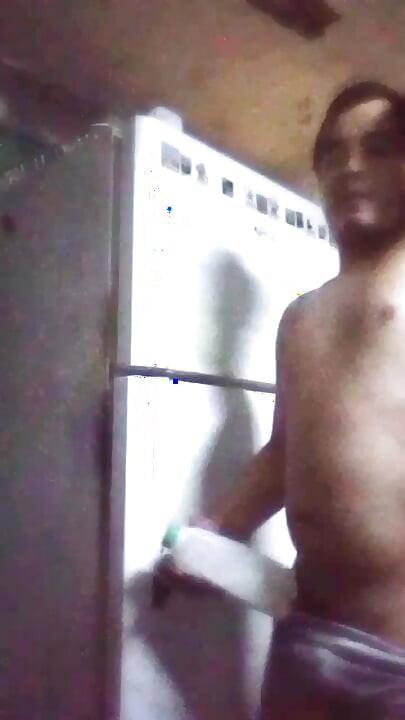 Jesus shirtless in boxer making goose cupcake smoothie of this 2026