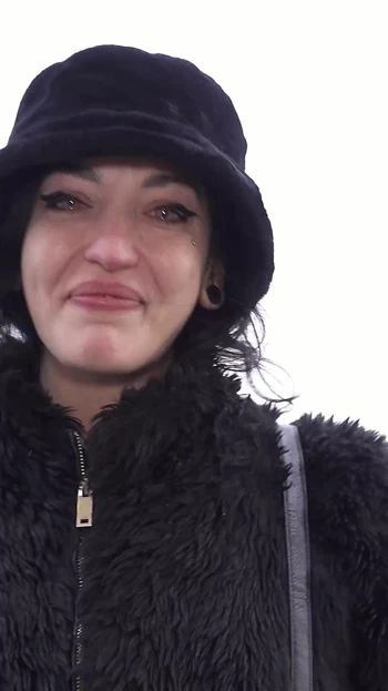 Jaw-dropping moment from "GERMAN SCOUT - Crazy Skinny Goth Girl Brisen love Rough Fuck at Porn Casting with Rimjob"