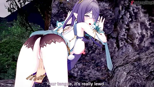 Lauma hot blowjob - Genshin Impact