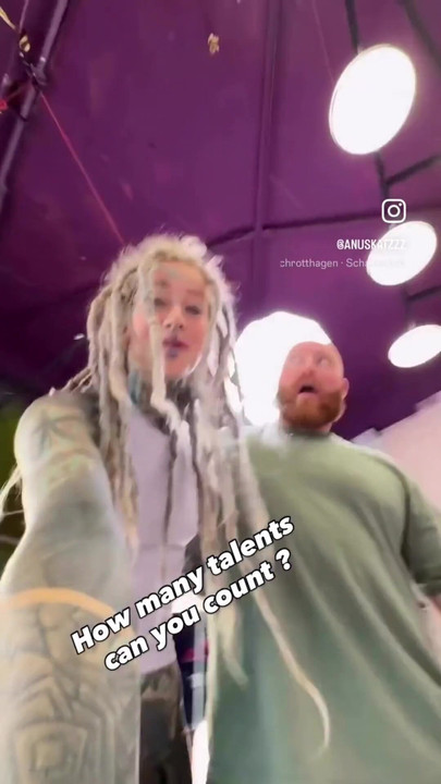 Key moment from "Between Takes: The Naughty Side You Don’t See"