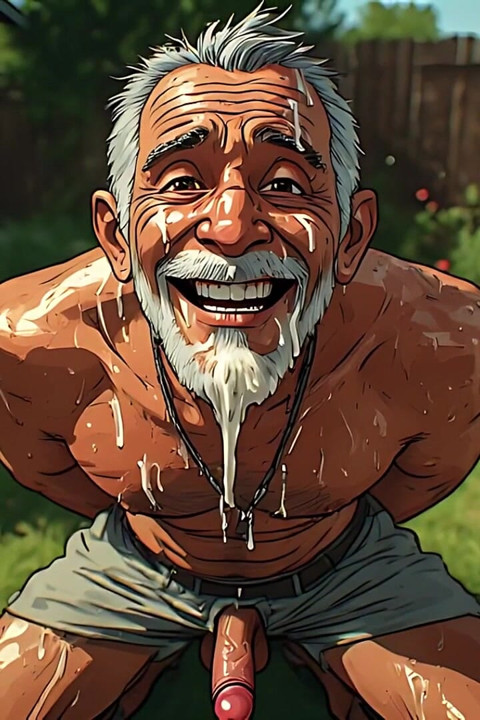 Retro Art Mexican Men Nude