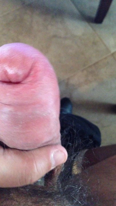 Playing with my cock
