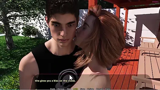 Haley Story #11 - Haley gave johannes a foot job in the bath...Diane and Johannes had a moment.