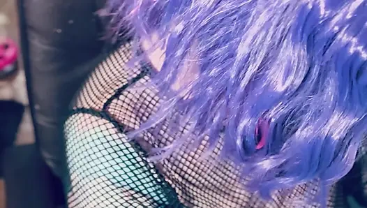 A Pretty In Pink Princess, Tina Snua, Chain Smokes 2 Cigarettes With Match Light Ups - Smoking Smoker