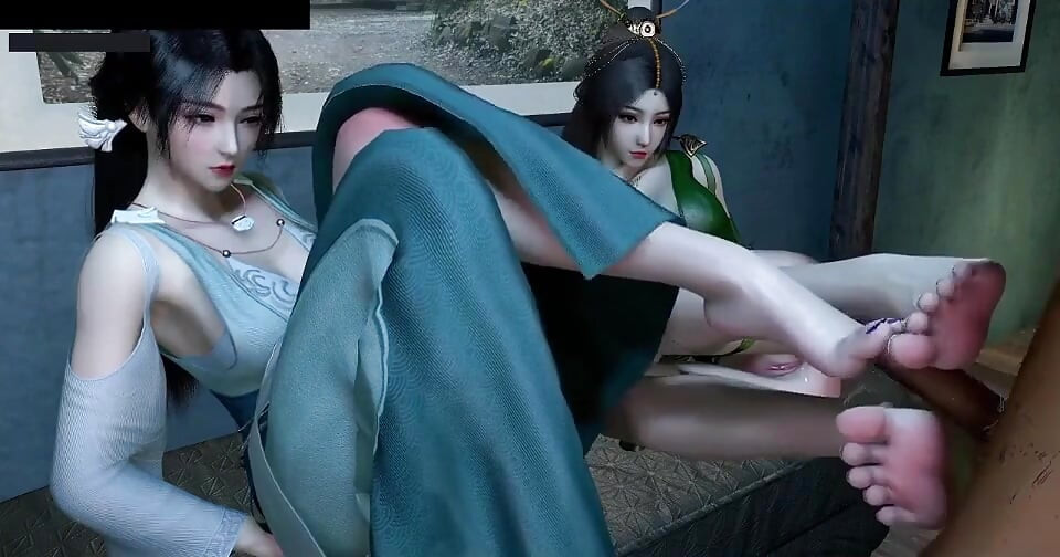 Verleidster godin Glow: virtuele rondingen - 3D-animatie Hentai