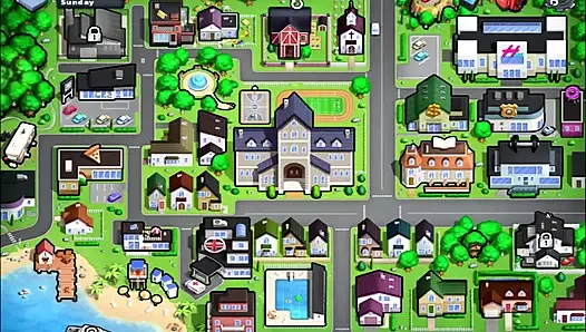 Summertime Saga - Maria got spanked by the nun