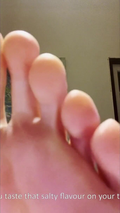 Sniff and lick my sweaty toe socks after yoga