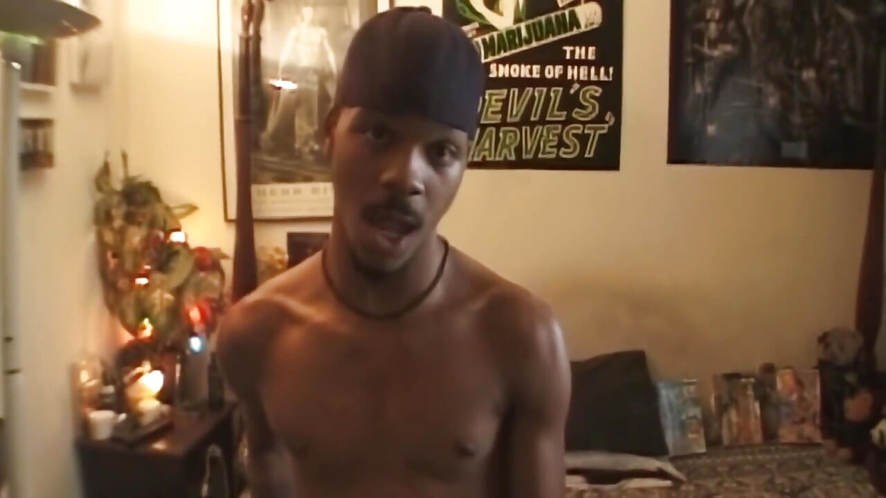 Flexible Stud Deepthroats His Own Throbbing Cock