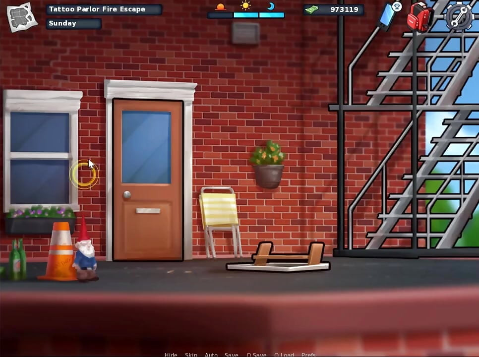 Summertime saga - Johannes speelde met Eve's poesje en ze trekt hem af