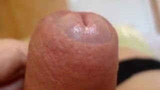 Masturbação close-up abspritzen schwanz pau precum