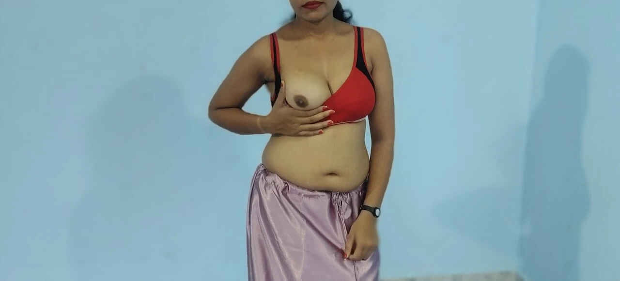 Beautiful Indian girl Doggy Style in braa
