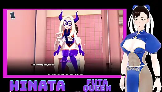 Мой герой поднимается. MHA порно игра.